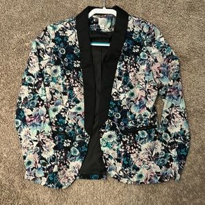 Lauren Conrad floral blazer